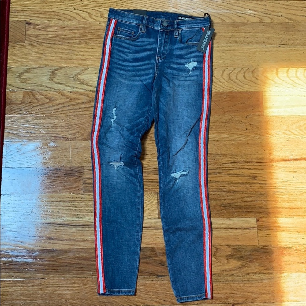 BLANKNYC Jeans with red stripe